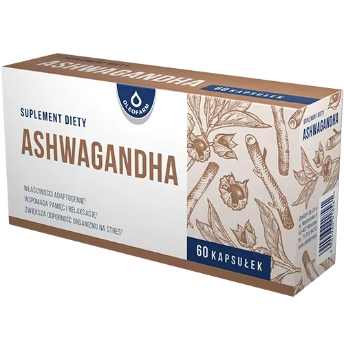 ASHWAGANDHA 60 kapsułek