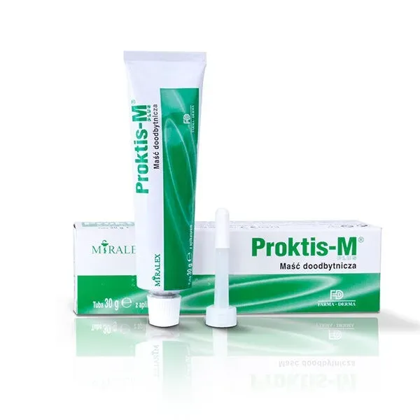 PROKTIS-M PLUS MAŚĆ DOODBYTNICZA 30 g