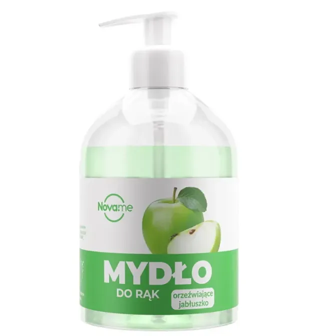 NOVAME MYDŁO DO RĄK ORZEŹWIJĄCE JABŁUSZKO 500 ml