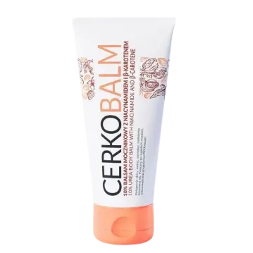 CERKOBALM BALSAM MOCZNIKOWY Z NIACYNAMIDEM: I  β-KAROTENEM 200 ml