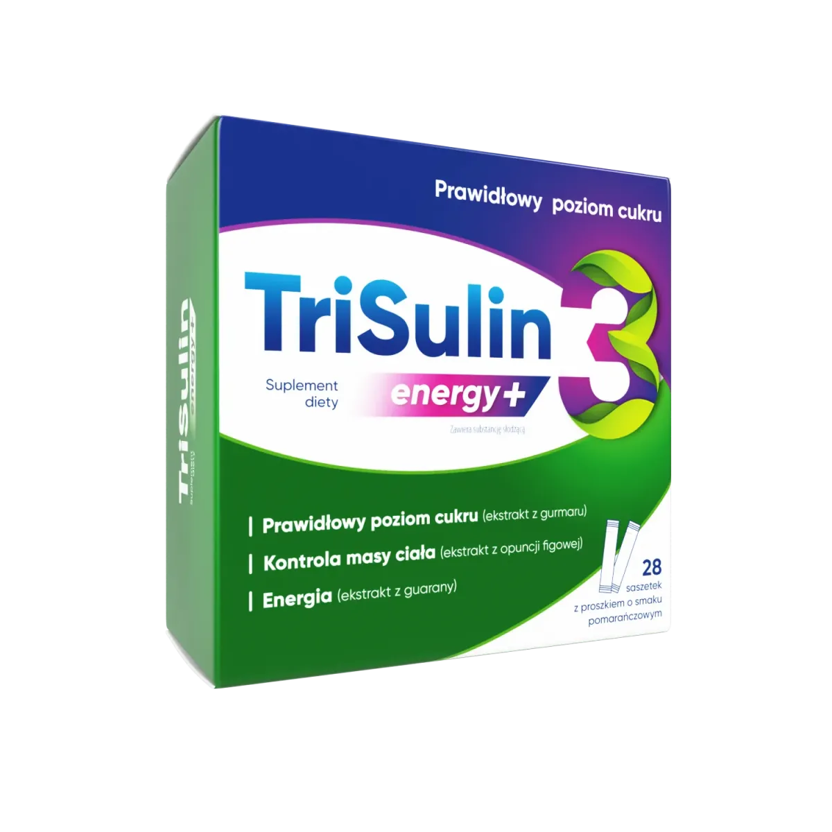 TRISULIN ENERGY+ 28 saszetek