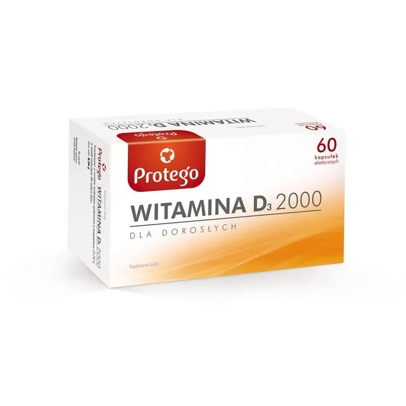 PROTEGO WITAMINA D 2000 60 kapsułek