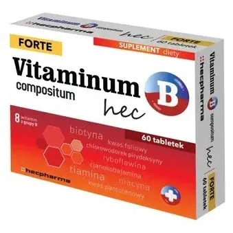 VITAMINUM B COMPOSITUM FORTE HEC 60 tabletek