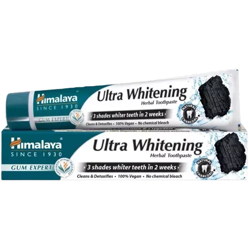 HIMALAYA Gum Expert: Ziołowa ultra wybielająca pasta: do zębów 75 ml