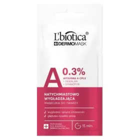 L'BIOTICA DERMOMASK NATYCHMIASTOWO WYGŁADZAJĄCA MASECZKA DO TWARZY Z WITAMINĄ A 8 ml