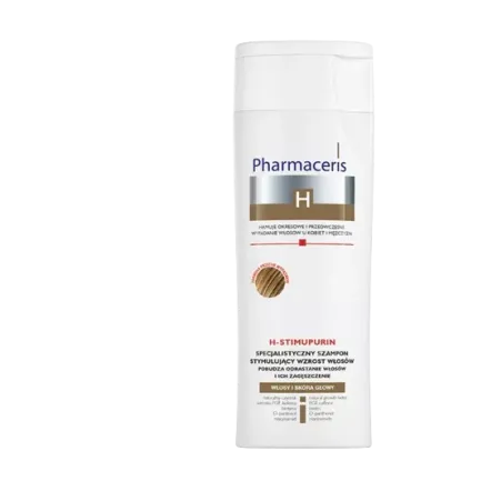 PHARMACERIS H-STIMUPURIN SPECJALISTYCZNY SZAMPON STYMULUJĄCY WZROST WŁOSÓW 250 ml