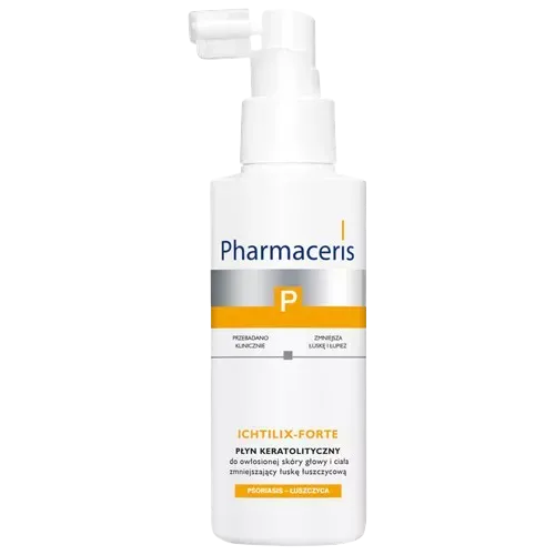 PHARMACERIS P ICHTILIX-FORTE PŁYN KERATOLITYCZNY DO OWŁOSIONEJ SKÓRY GŁOWY I CIAŁA 125 ml
