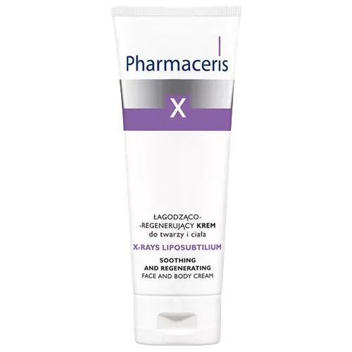 PHARMACERIS X XRAY-LIPOSUBTILIUM ŁAGODZĄCO-REGENERUJĄCY KREM DO TWARZY I CIAŁA 75 ml