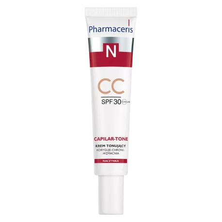 PHARMACERIS N CAPILAR-TONE KREM TONUJĄCY CC SPF 30 DLA SKÓRY NACZYNKOWEJ I NADREAKTYWNEJ 40 ml