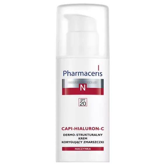 PHARMACERIS N CAPI-HIALURON-C DERMO-STRUKTURALNY KREM KORYGUJĄCY ZMARSZCZKI SPF 20 50 ml