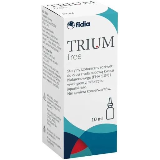 TRIUM FREE izotoniczny roztwór do oczu10 ml (06/2025)