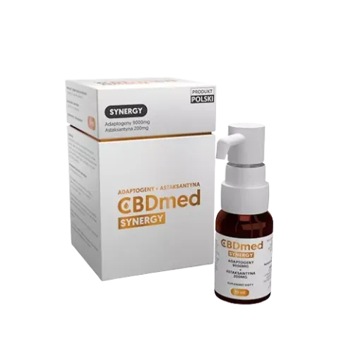 CBDmed SYNERGY ADAPTOGENY+ASTAKSANTYNA olejek 10 ml