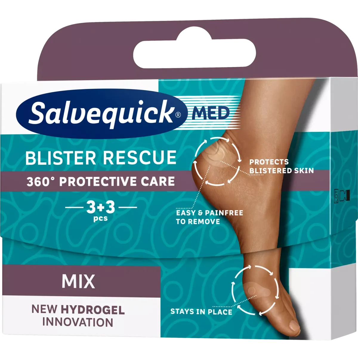 SALVEQUICK BLISTER RESCUE MIX: PLASTRY NA PĘCHERZE 3+3