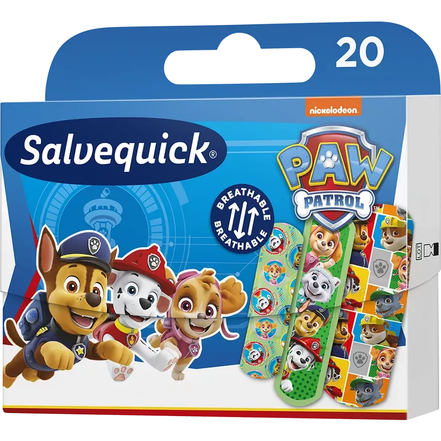 SALVEQUICK KIDS PSI PATROL PLASTRY 20 sztuk