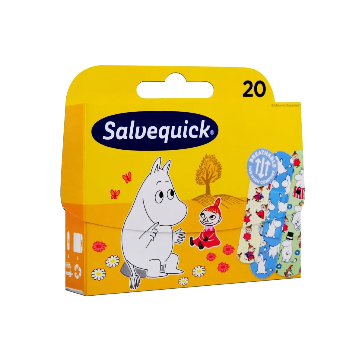 stara karta!!!MOOMIN PLASTRY DLA DZIECI 20 sztuk