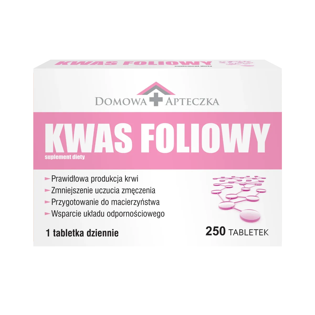 KWAS FOLIOWY 250 tabletek