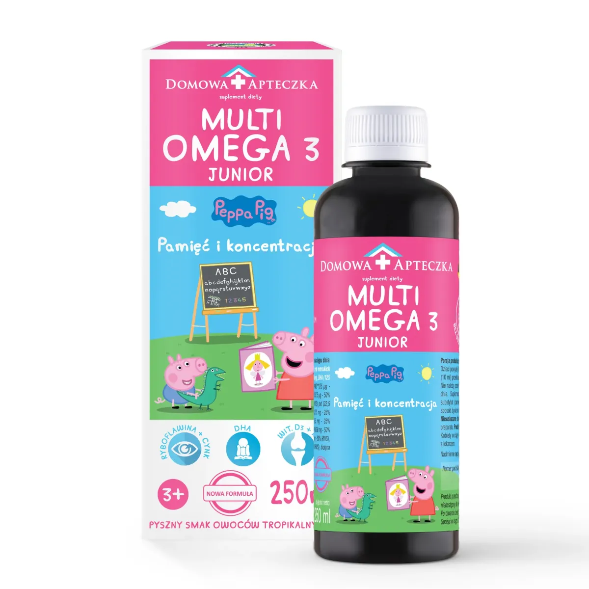 MULTIOMEGA 3 JUNIOR PEPPA PIG 250 ml