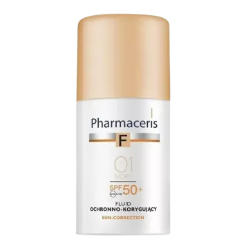 PHARMACERIS F SUN-CORRECTION FLUID OCHRONNO-KORYGUJĄCY01 IVORY SPF 50+