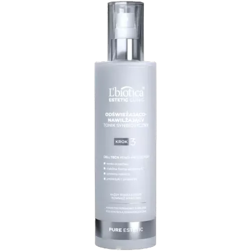 L'BIOTICA Estetic Clinic PURE Estetic Odświeżająco-nawilżający Tonik synbiotyczny 200 ml