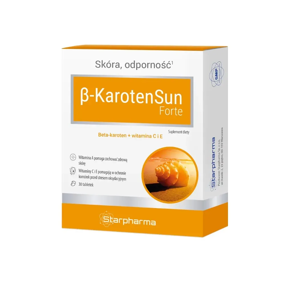 BETA-KAROTEN SUN FORTE 30 kapsułek