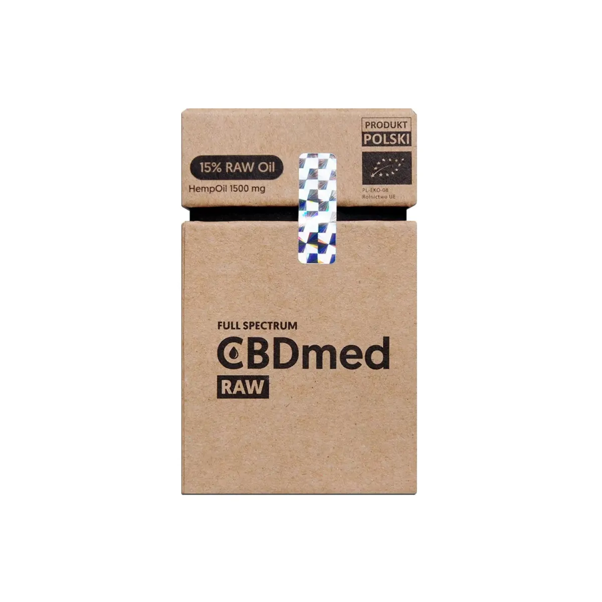 OLEJEK KONOPNY CBD RAW 15% (1500mg) 10 ml