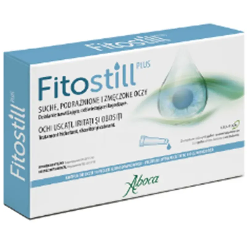 FITOSTIL PLUS SUCHE, PODRAŻNIONE I ZMĘCZONE OCZY 10 fiolek jednodawkowych o poj. 0,5 ml