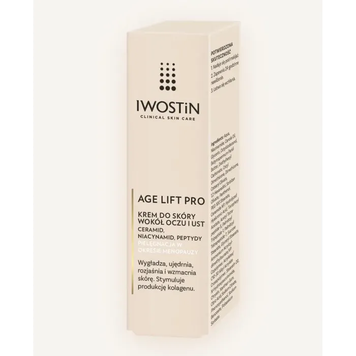 IWOSTIN AGE LIFT PRO KREM DO SKÓRY WOKÓŁ OCZU I UST 15 ml