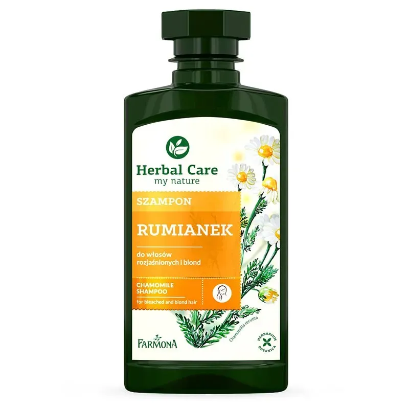 HERBAL CARE RUMIANEK SZAMPON DO WŁOSÓW ROZJAŚNIONYCH I BLOND 330 ml