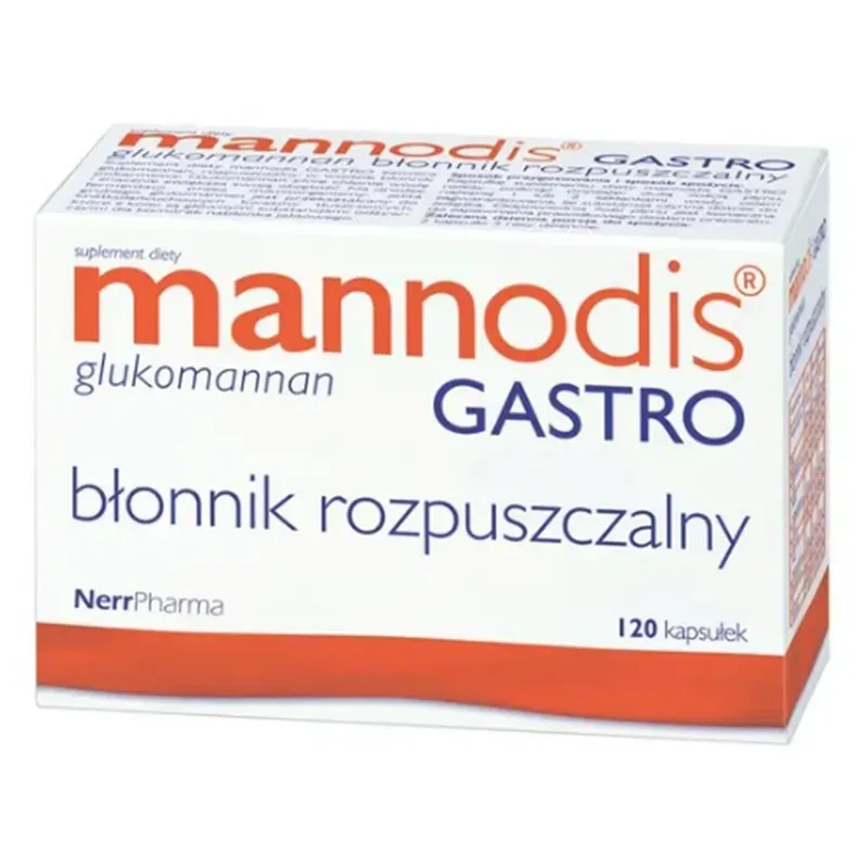 MANNODIS GASTRO 120 kapsułek