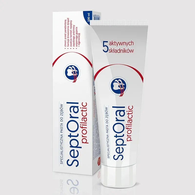 SEPTORAL PROFILACTIC SPECJALISTYCZNA PASTA DO ZĘBÓW 100 ml