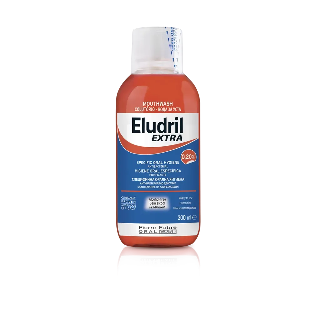 ELUDRIL EXTRA ANTYBAKTERYJNY PŁYN DO PŁUKANIA JAMY USTNEJ 300 ml
