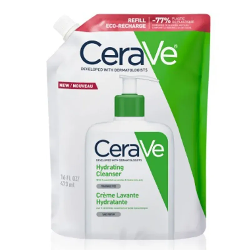 CERAVE REFILL NAWILŻAJĄCA EMULSJA DO MYCIA DLA SKÓRY NORMALNEJ I SUCHEJ 473 ml