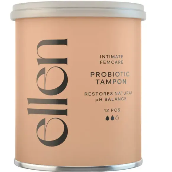 ELLEN TAMPONY PROBIOTYCZNE 12szt