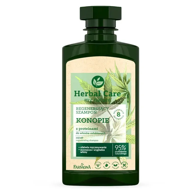 HERBAL CARE REGENERUJĄCY SZAMPON KONOPIE 330 ml