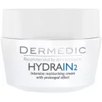 DERMEDIC HYDRAIN2 HIALURO KREM NAWILŻAJĄCY O PRZEDŁUŻONYM DZIAŁANIU HYDRAIN 2 50 ml