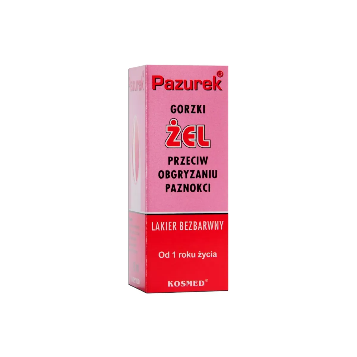 GORZKI PAZUREK ŻEL PRZECIW OBGRYZANIU PAZNOKCI 10 ml