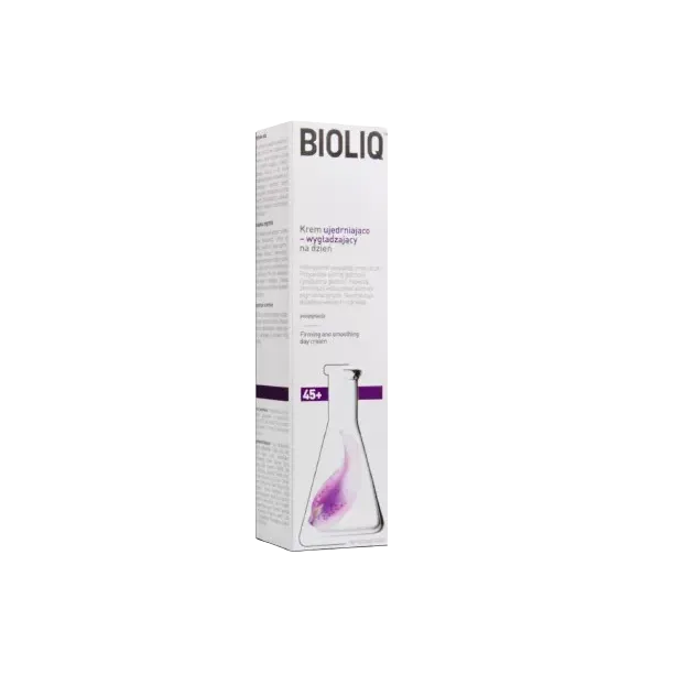 BIOLIQ 45+, KREM UJĘDRNIAJĄCO:-WYGŁADZAJĄCY NA DZIEŃ, 50 ml