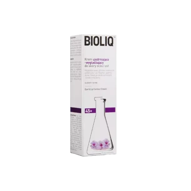 BIOLIQ 45+, KREM UJĘDRNIAJĄCO-WYGŁADZAJĄCY DO SKÓRY OCZU: I UST 15 ml