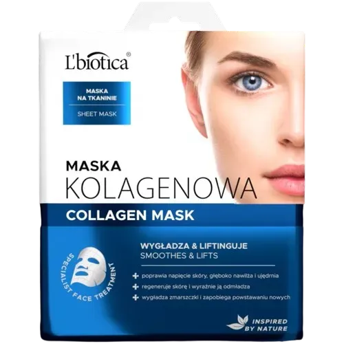 L'BIOTICA MASKA KOLAGENOWA 23 ml