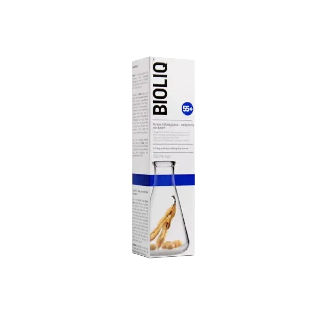 BIOLIQ 55+, KREM LIFTINGUJĄCO-ODŻYWCZY NA DZIEŃ 50 ml