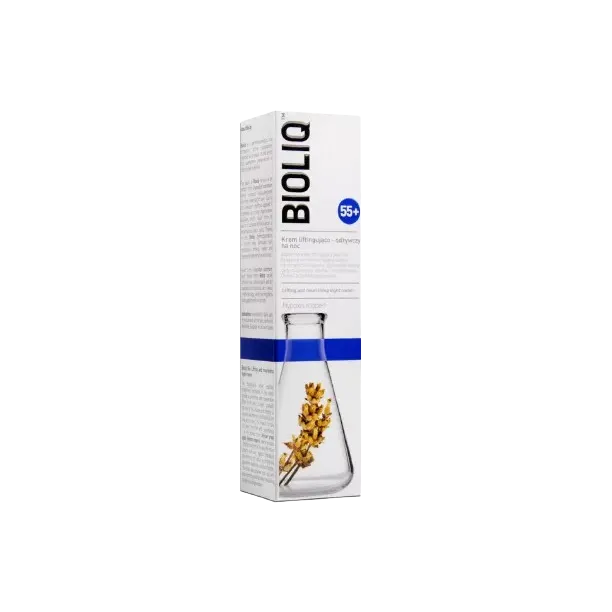 BIOLIQ 55+, KREM LIFTINGUJĄCO-ODŻYWCZY NA NOC 50 ml