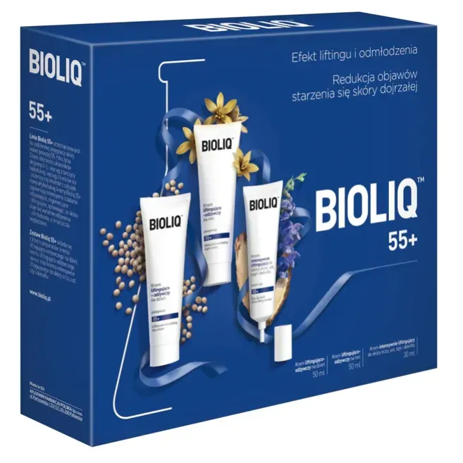 BIOLIQ 55+, KREM NA DZIEŃ+KREM...