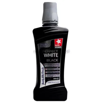 PERFECT WHITE BLACK PŁYN DO PŁUKANIA JAMY USTNEJ 500 ml