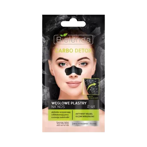 BIELENDA CARBO DETOX WĘGLOWE PLASTRY NA NOS 2 sztuki
