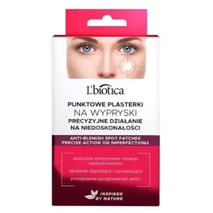 L'BIOTICA PUNKTOWE PLASTERKI NA WYPRYSKI 36 sztuk (3 x 12 sztuk)