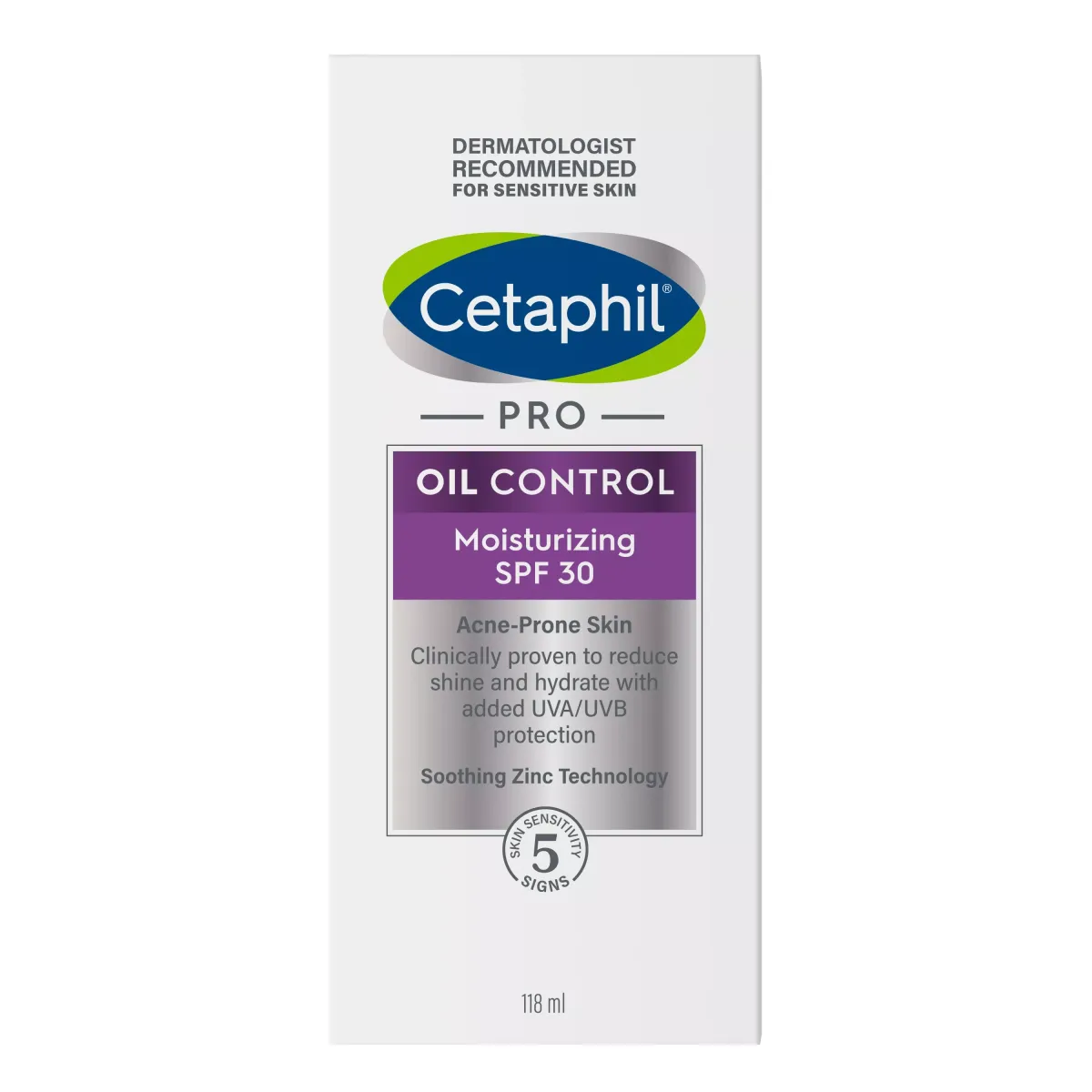 CETAPHIL PRO OIL CONTROL KREM NAWILŻAJĄCO-MATUJĄCY SPF 30 118 ml