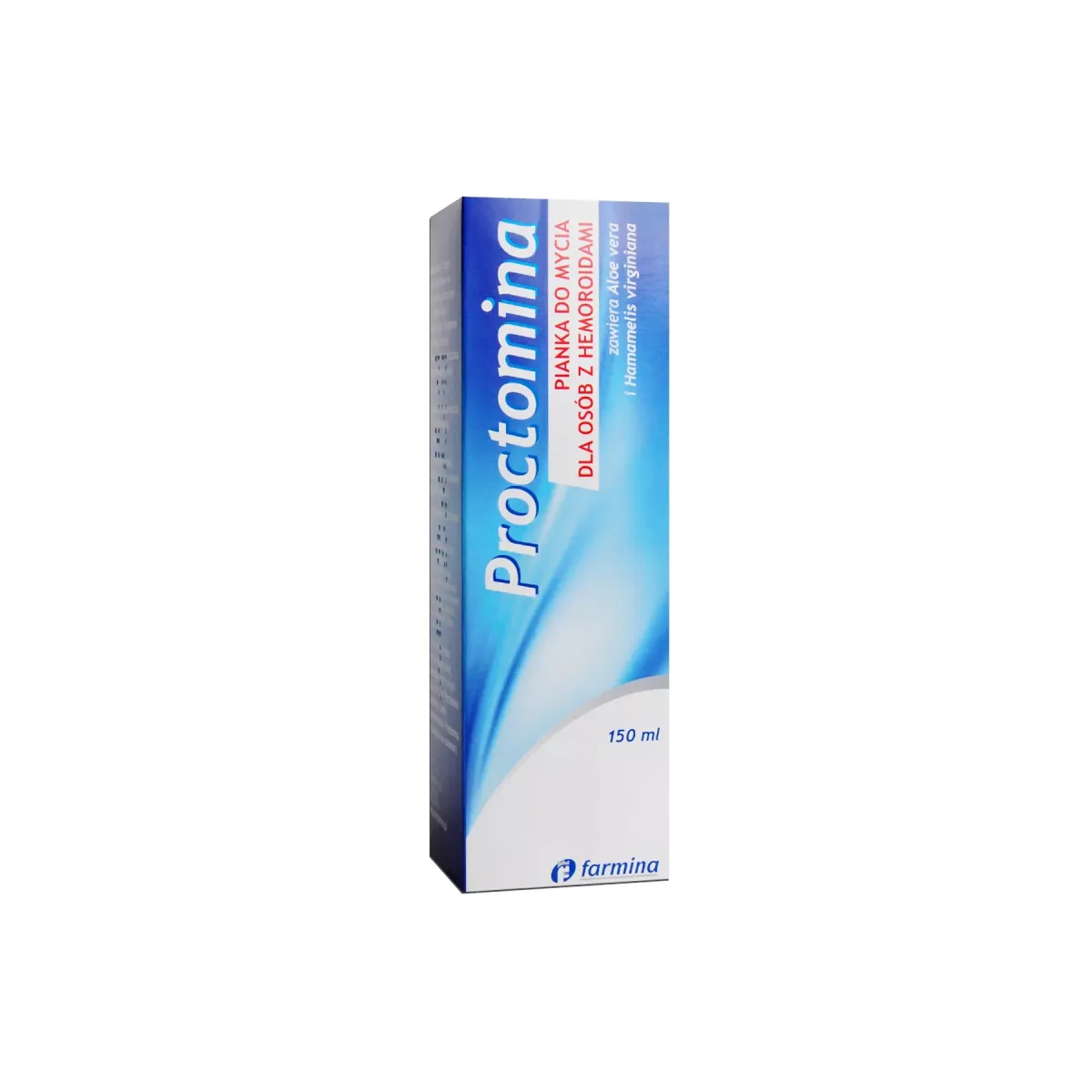nie ma już?!?!PROCTOMINA PIANKA DO MYCIA DLA OSÓB Z HEMOROIDAMI 150 ml