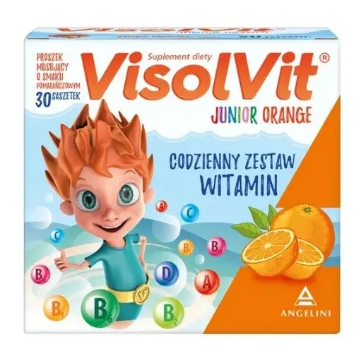 VISOLVIT JUNIOR ORANGE 30 saszetek