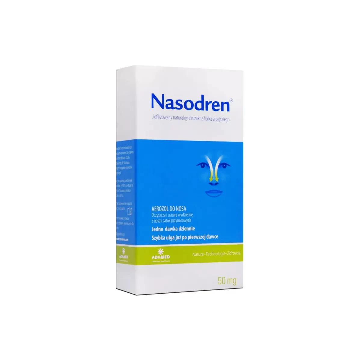 NASODREN 1 ZESTAW aerozol