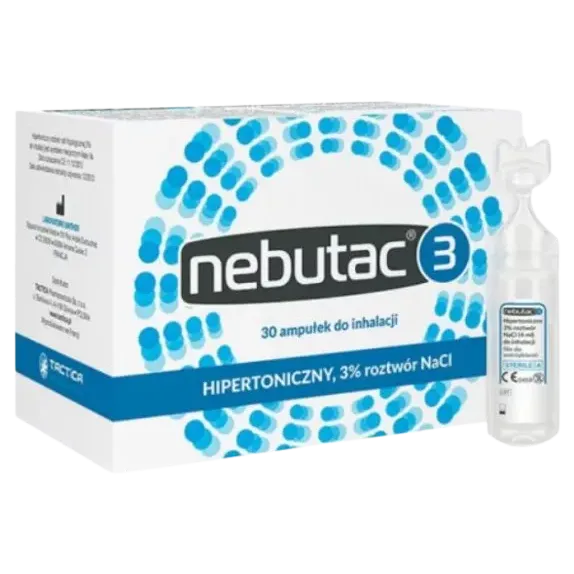 NEBUTAC 3 30 ampułek po 4 ml